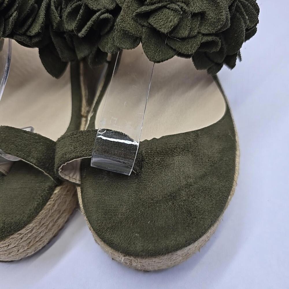 Women's Summer Sandals Platform Open Toe Flip Flops Green Size US9/EU41 - Picture 7 of 14